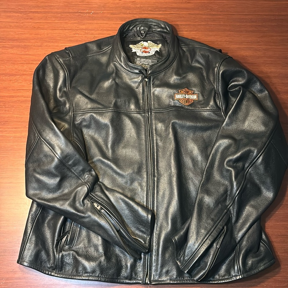 Genuine leather Harley Davidson jacket